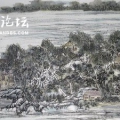 黄东雷 明湖景区图