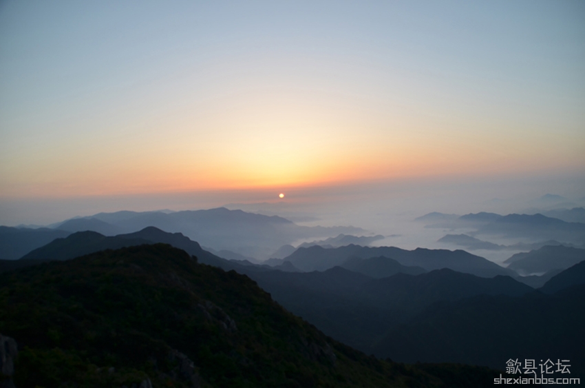 清凉峰归来